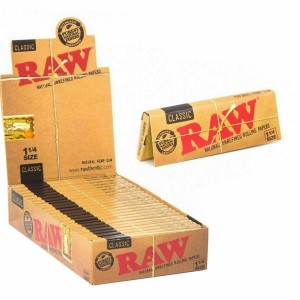 RAW Rolling Papers King Size Slim + Tips by CigExpress NZ