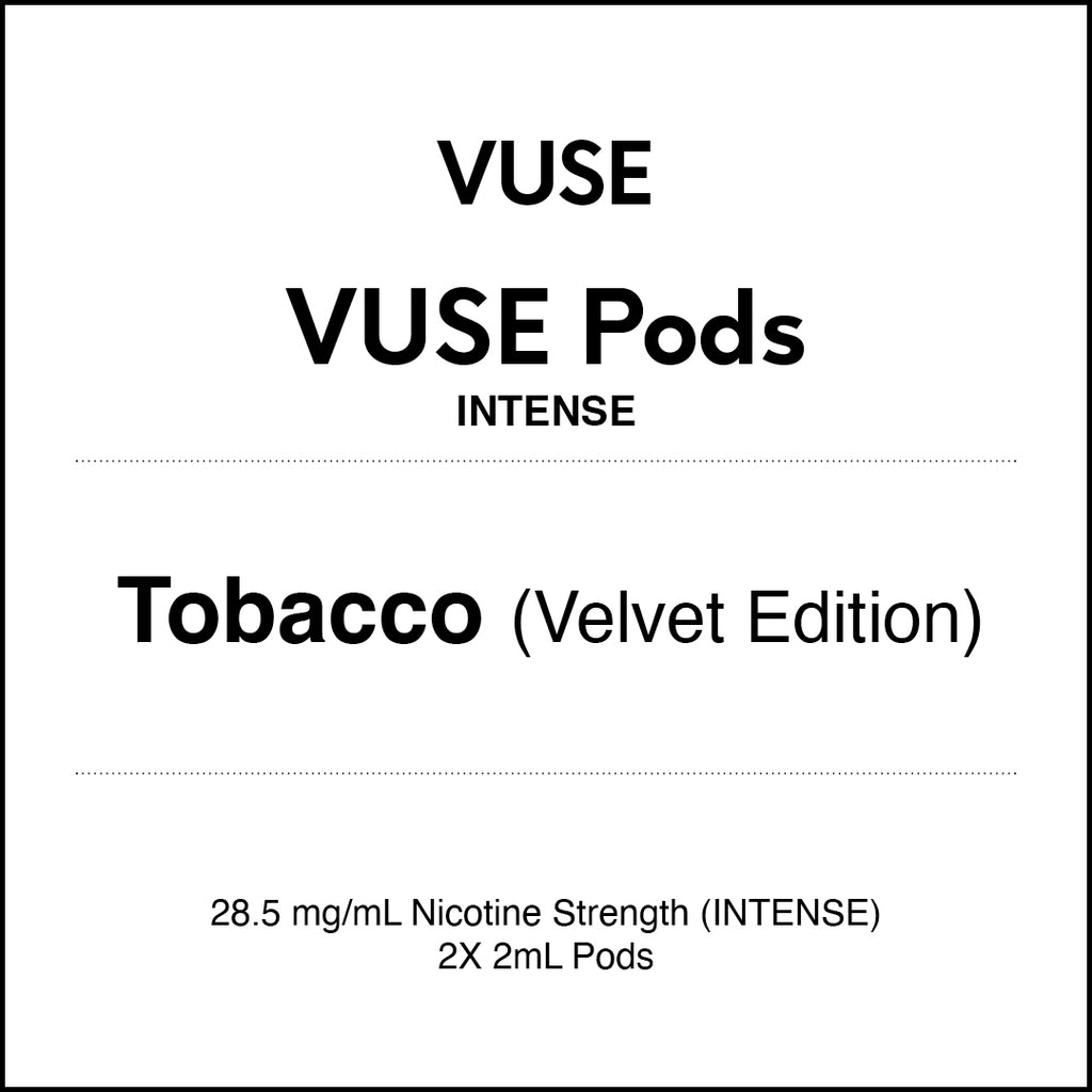 Vuse 2 Pod - Tobacco (Velvet Edition)