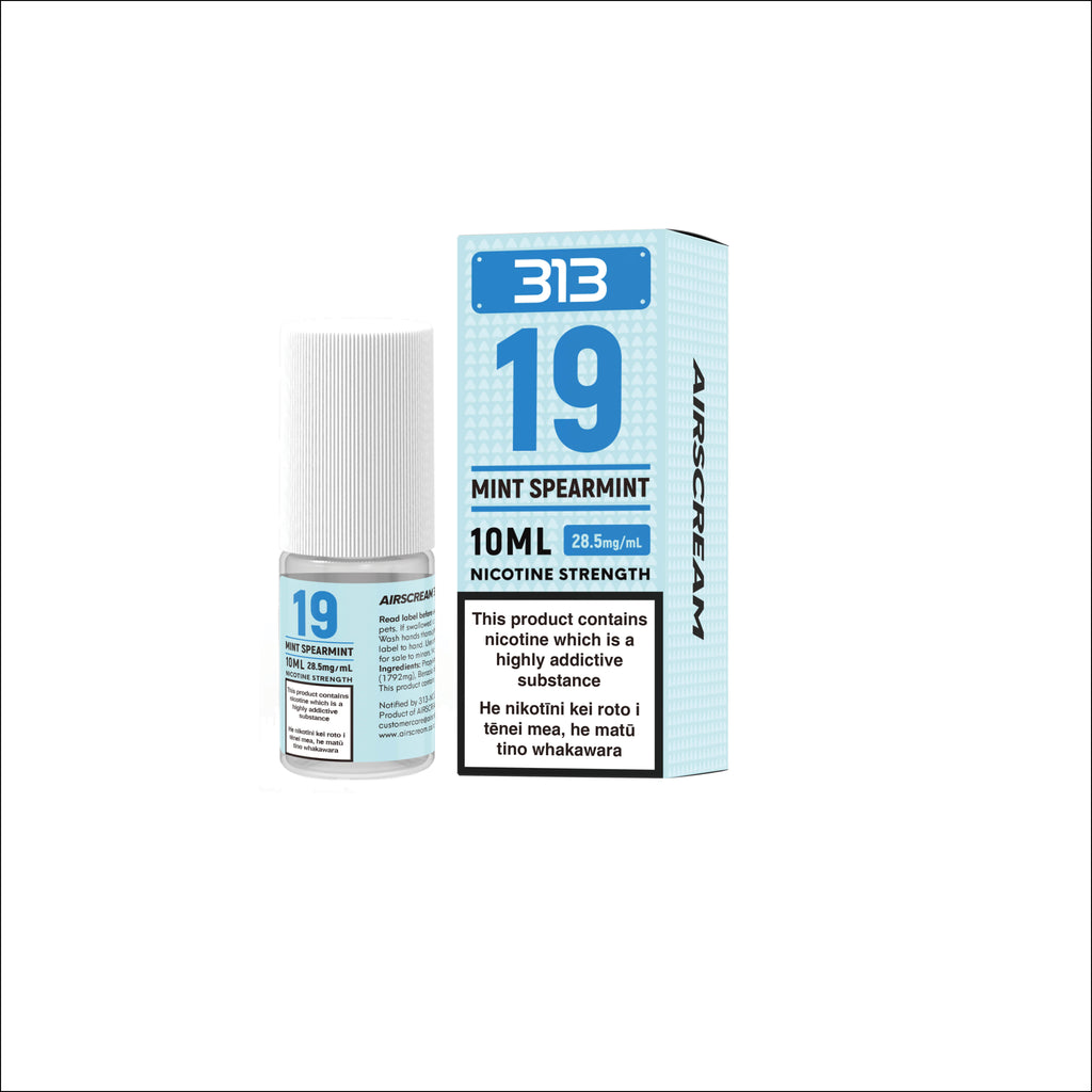 AIRSCREAM 313 E-LIQUID No19. Mint SpearMint(Prev. Polar Mint) 10ml