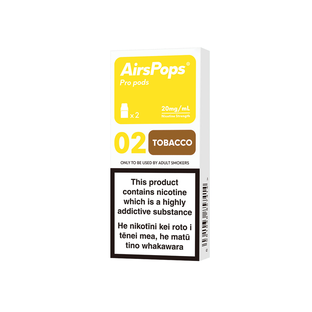 No. 02 Tobacco(Prev. Ocean 11 Toba) - AirsPops Pro Pods 2.0 - AIRSCREAM