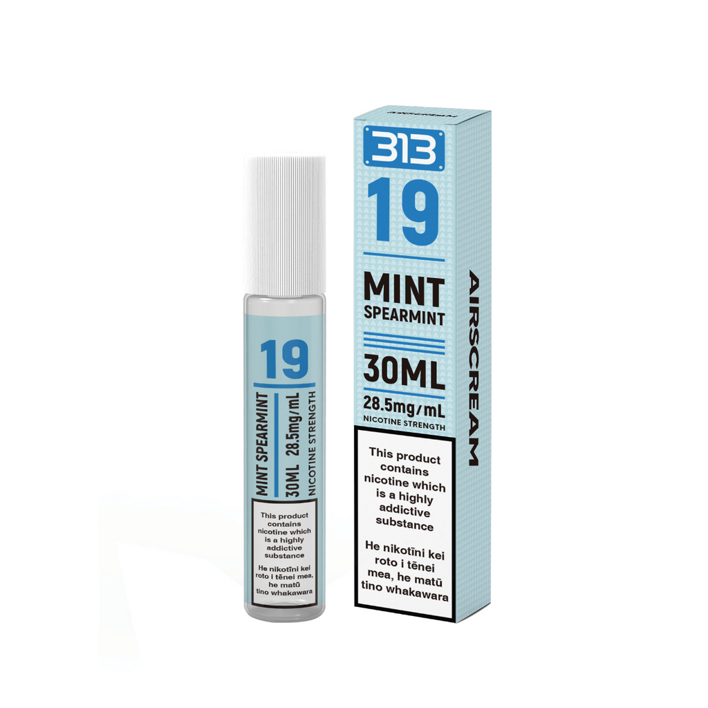 AIRSCREAM 313 E-LIQUIDNo. 19 Mint SpearMint(Prev. Polar Mint) 30ml - Cigxpress NZ