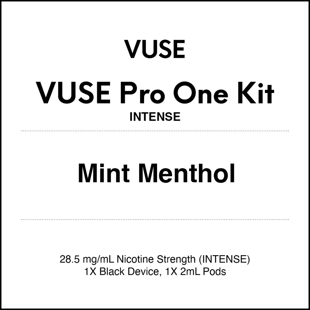 VUSE – PRO ONE PEN KIT - Mint Menthol