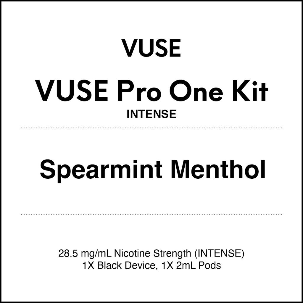 VUSE – PRO ONE PEN KIT - Spearmint Menthol - Intense