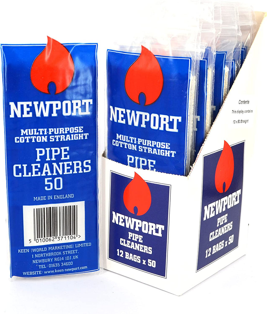 Newport Pipe Cleaners Multi Purpose Cotton Straight by CigExpress NZ