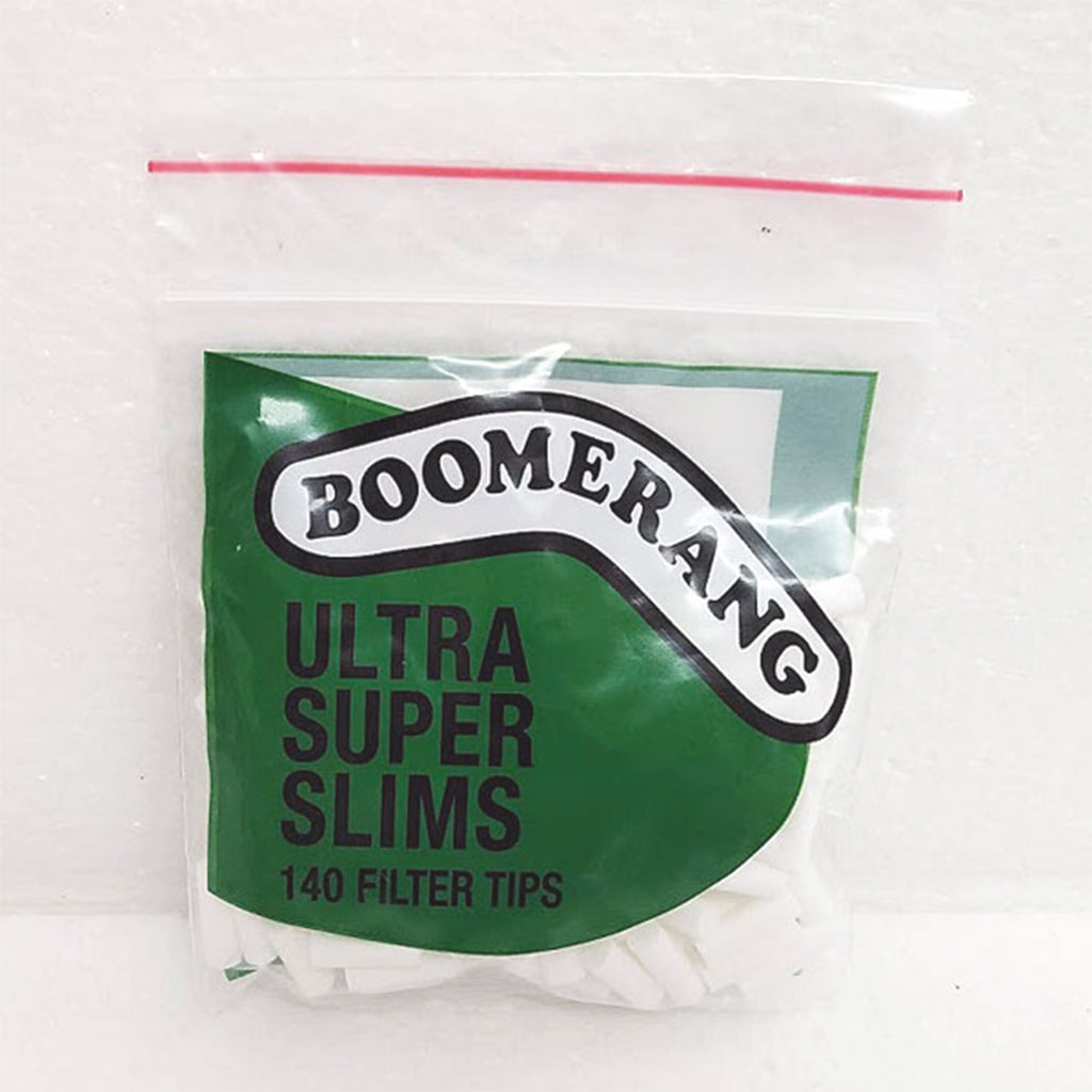 Boomerang Ultra Super Slims filter tips from CigExpress NZ