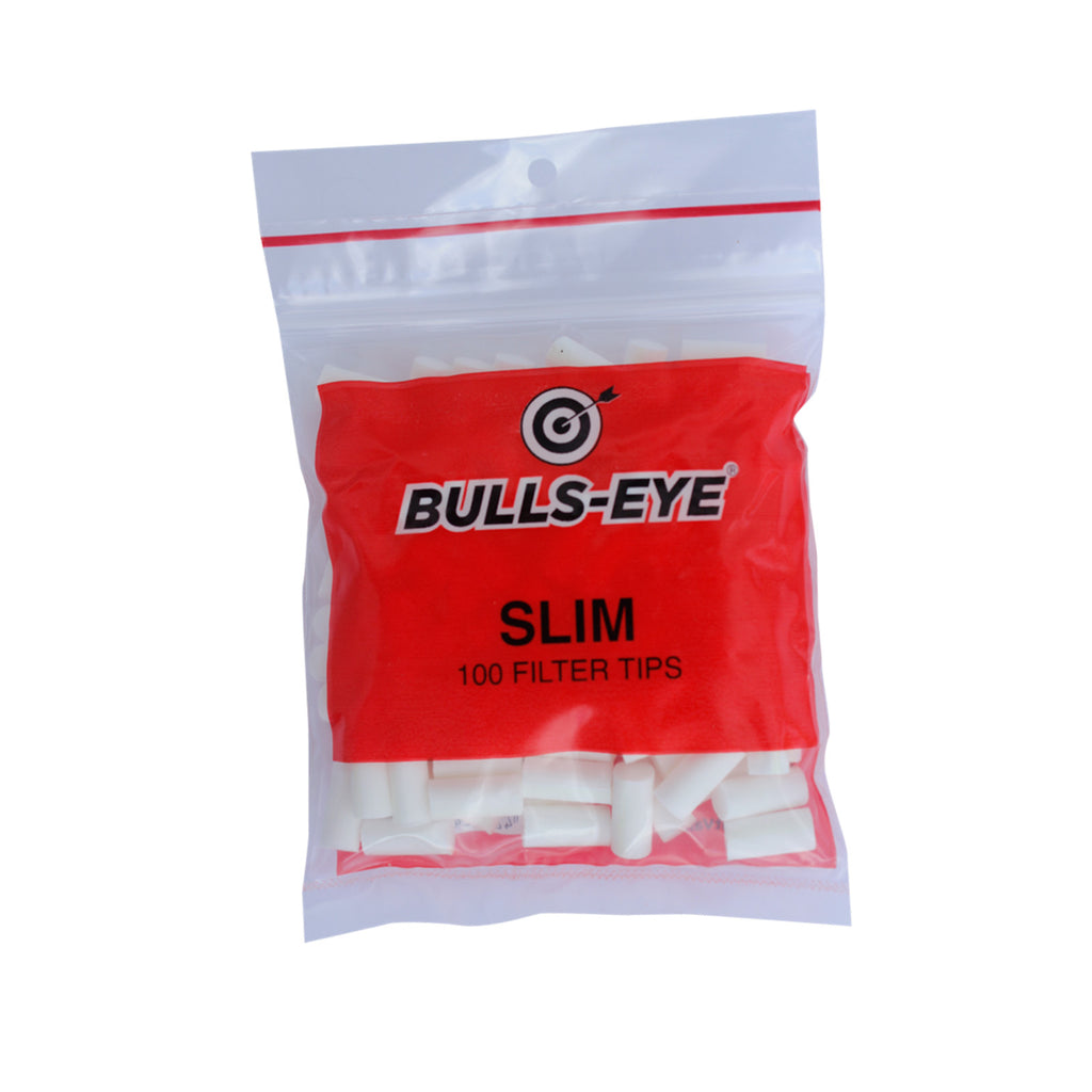 Bulls-Eye Slim Red Filter Tips from CigExpress NZ