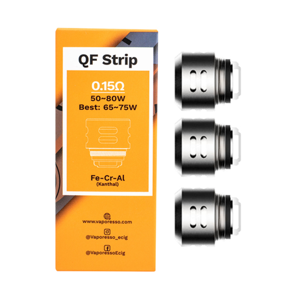 Vaporesso QF Strip Coils 0.15ohm by CigExpress NZ